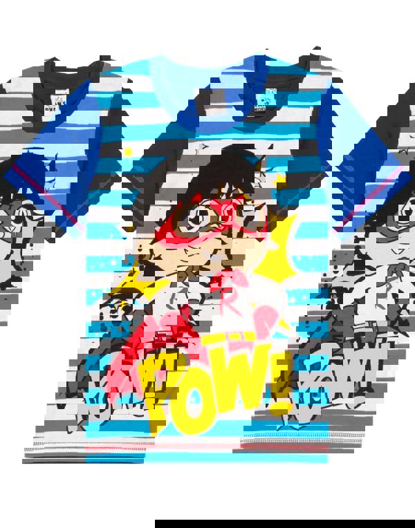 Ryans World Boys Blue Ryan'S World Short Sleeve Short Leg Pyjama Set