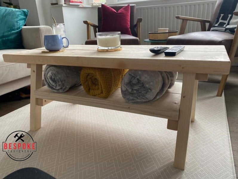 The Bespoke Carpentry Co New England Style Coffee Table