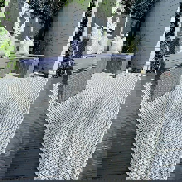 Cream Outdoor Rug for Patio and Garden | The Rugs