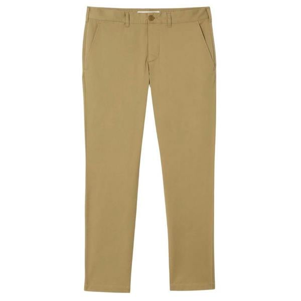 Lacoste Mens Stretch Lightweight Slim Trousers - Beige - 