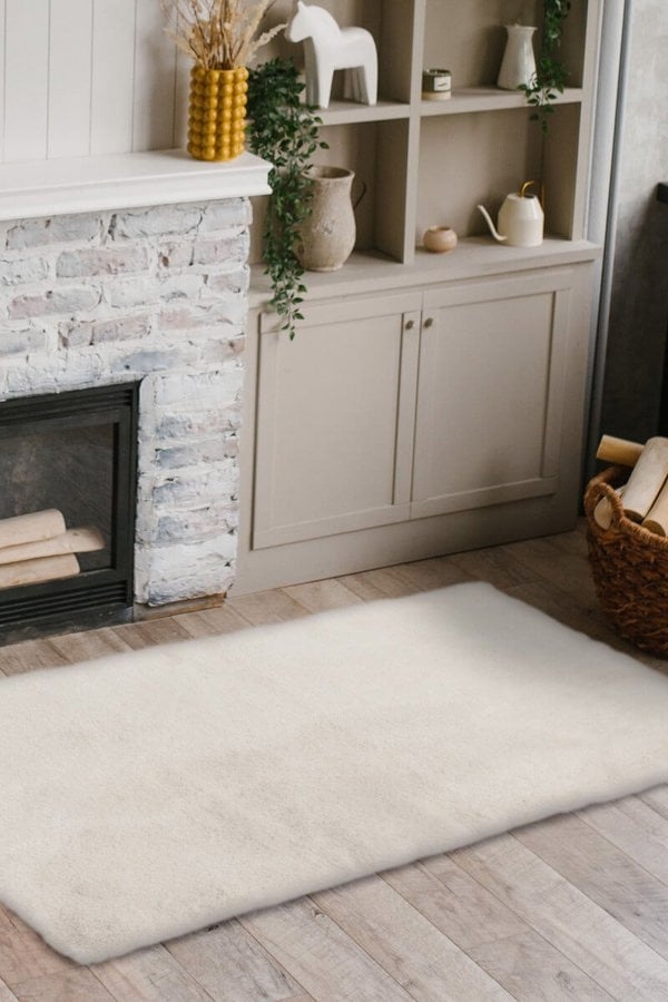 Luxury Fur Shaggy Rug – Ultra-Soft Geometric