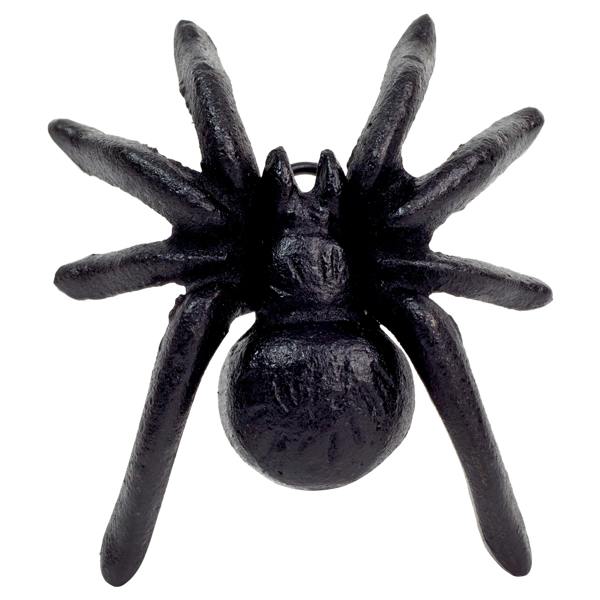 Ferncrest Trading 3 Black Tarantula Wall Mountable Cast Iron Spider Ornaments