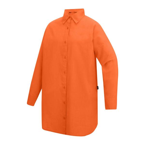 Regatta Womens/Ladies Prena Cover Up Plain Beach Shirt - Tangerine Tango - 