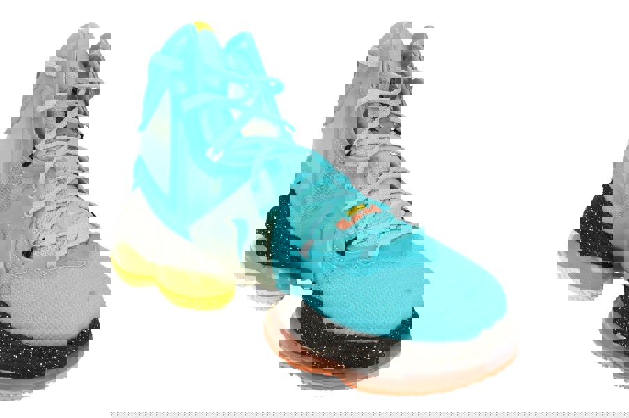 Nike Lebron Xix Mens Basketball Trainers Dc9338  400 - Polarized Blue Crimson Bliss 400 - Photo 3