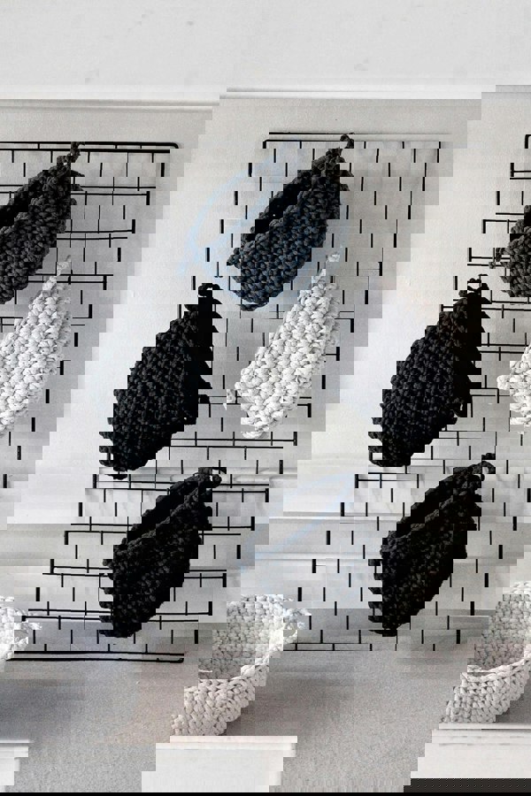 Small basket CHARCOAL - Zuri House