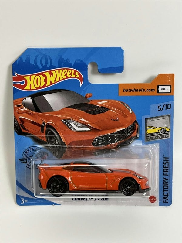 Hot Wheels Corvette C7 Z06 Factory Fresh 1:64 Scale - GLN66M522 B5
