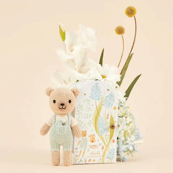 Tiny Collection  - Charlie the Honey Bear - in a Presentation Box