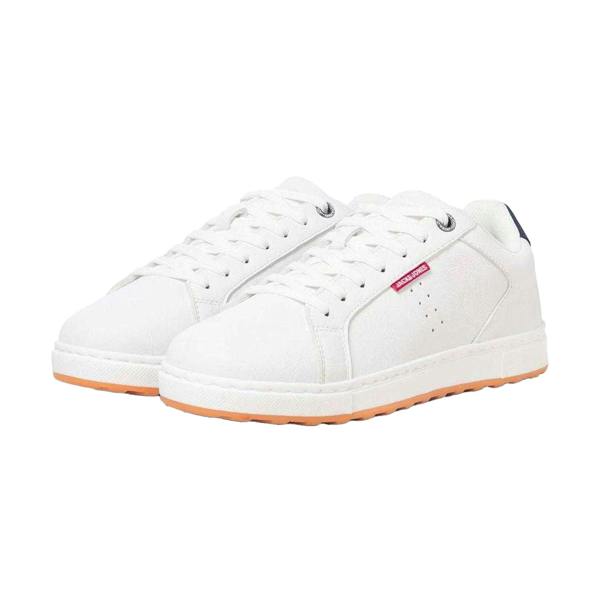 Jack And Jones Mens PU Trainers - Bright White - 