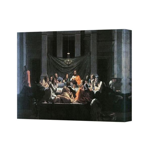 Benjamin Tate Design The Last Supper Canvas Wall Art Print Religious Decor For Home
