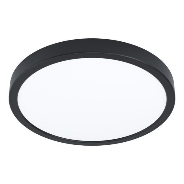 EGLO Fueva 5 1-Light LED Black Circular Ceiling Light
