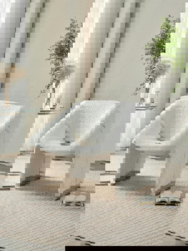 Rit Concept Onda Armchair, White Boucle