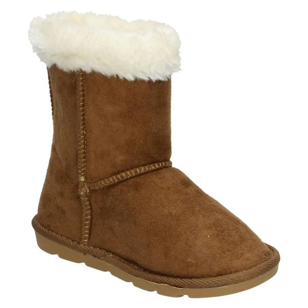 Spot On Girls Spot On Fur Trim Ankle Boots