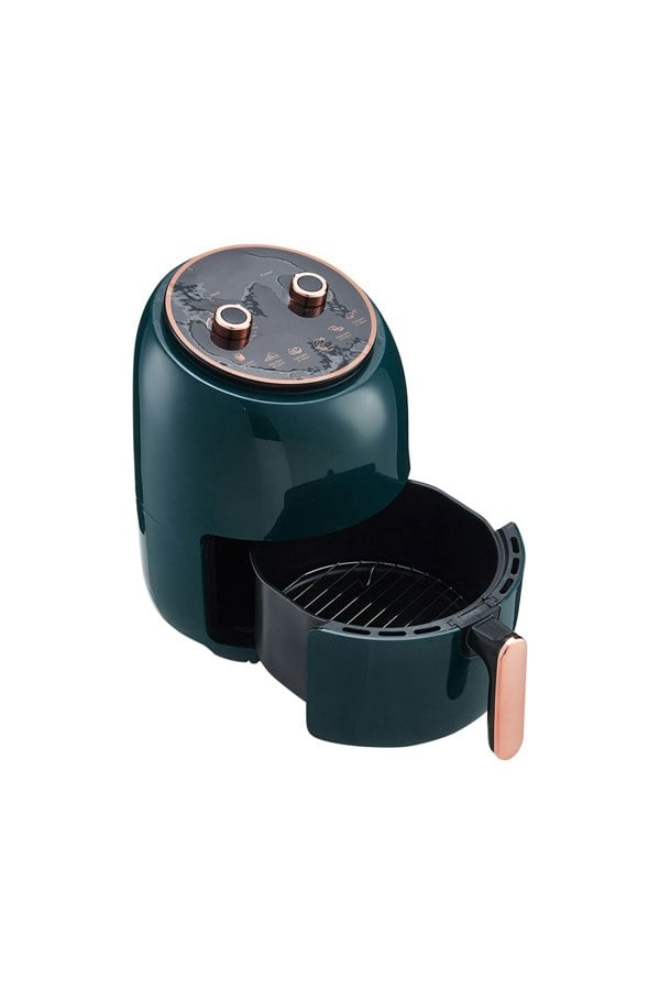 Living and Home 8L Knob Air Fryer Oven Air Circulation Heating with Timer & Temps Control , Overheat Protection and Audible Alarm
