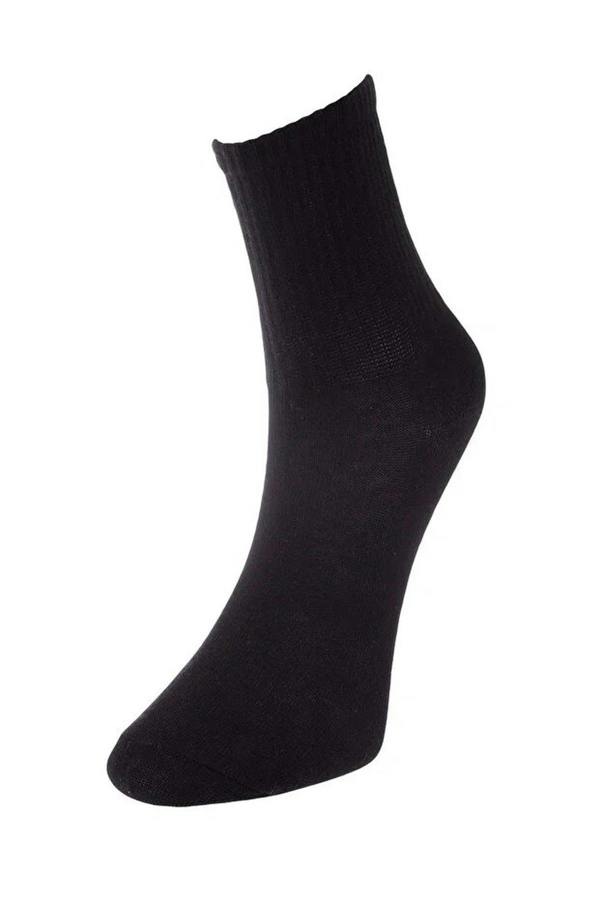 WOVCOR 6-Pack Cotton Ribbed Knit Socks