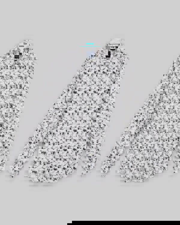 Steel & Jelly Limited Edition Sketch Floral Print Long Sleeve Shirt