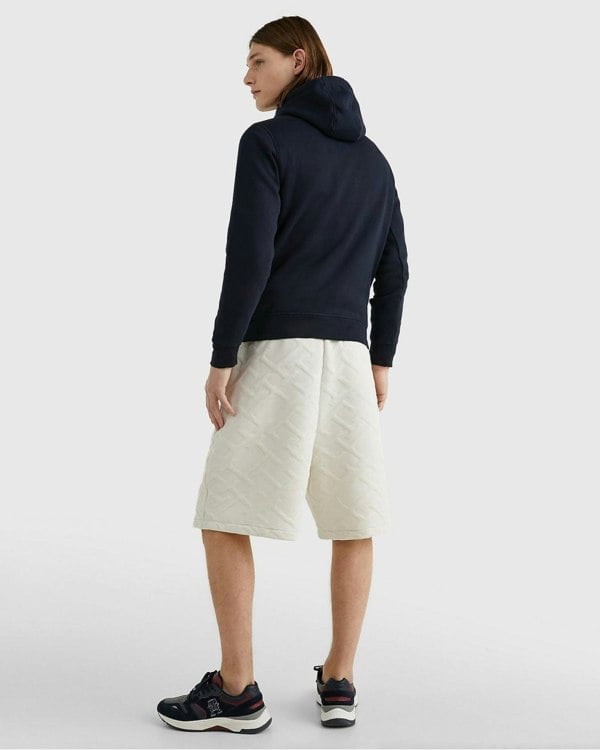 Tommy Hilfiger Mens Core Tommy Logo Hoodie - Sky Captain