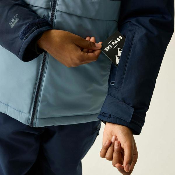 Dare 2B Childrens/Kids Wing It Ski Jacket - Navy/Dusky Blue - 