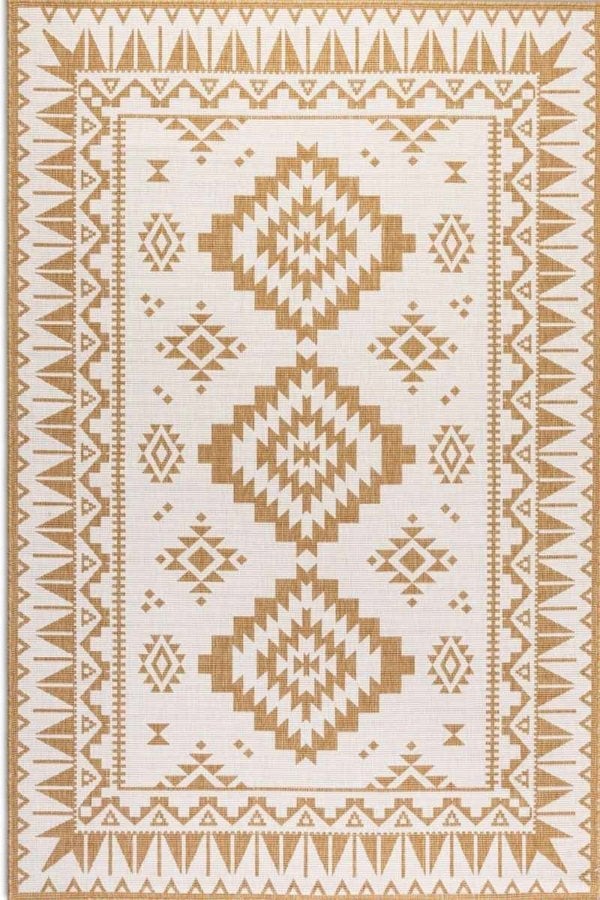 Dynamic Indoor & Outdoor Reversible Yellow Rug