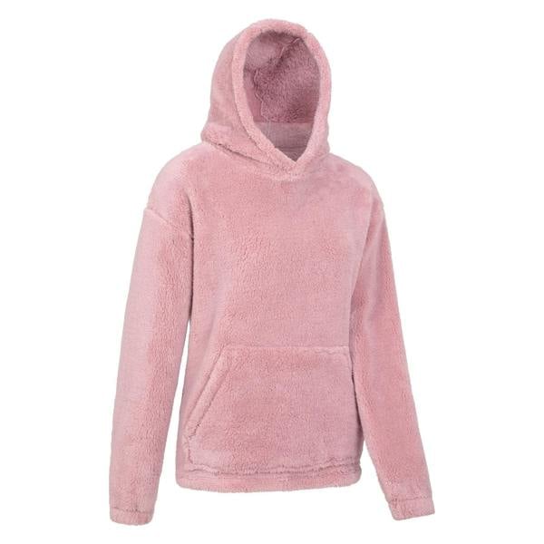 Mountain Warehouse Womens/Ladies Teddy Fleece Hoodie - Pink - 