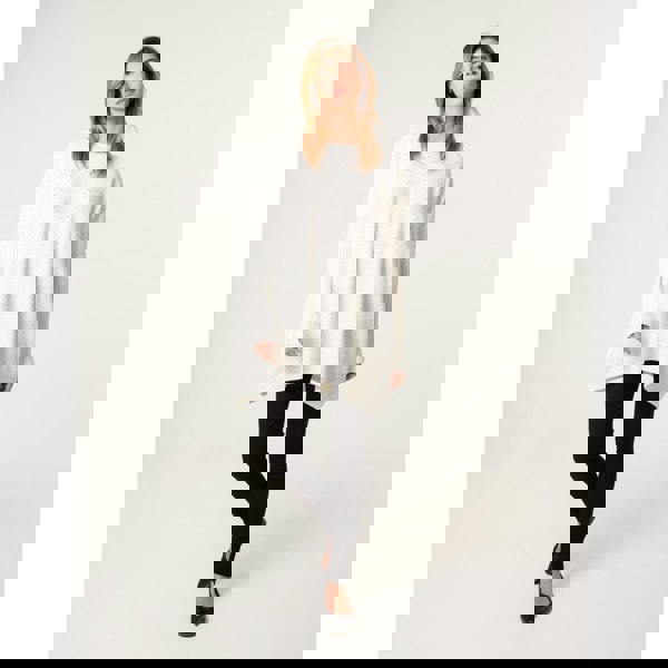 Blue Vanilla Scattered Embellished Knit Jumper