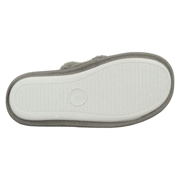 Spot On Ladies Spot On Mouse Detailed Mule Slippers X2116