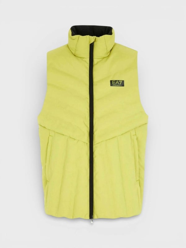 Emporio Armani EA7 Emporio Armani Lightweight Gilet Golden Lime