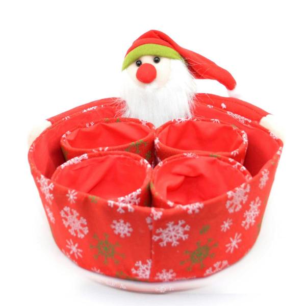 Christmas Novelty Basket Set for Tabletop Display, Gifts and Festive Home Decoration image 3