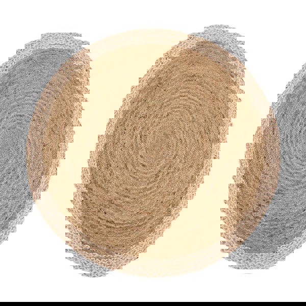 Origins Jute Border Natural White