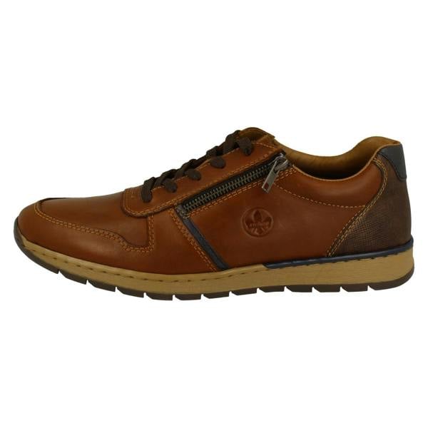 Rieker Mens Rieker Casual Lace And Zip Fastening Shoes Great For Everyday Wear B2112