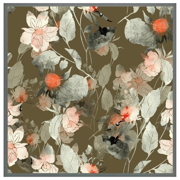 Benjamin Tate Design Imprint fantastic paint bouquet (Picutre Frame)
