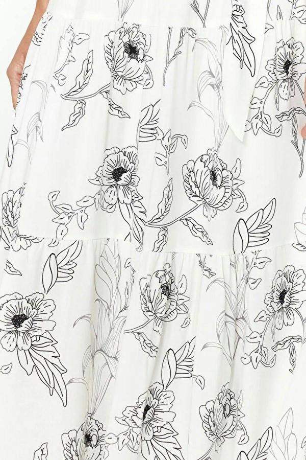 WOVCOR Halter Neck Lined Maxi Woven Dress