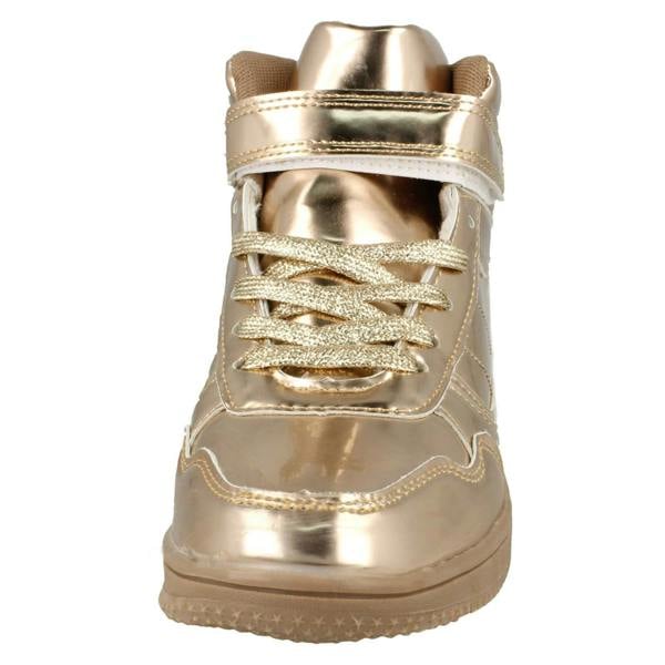 Spot On Ladies Spot On Mid Platform Trainers