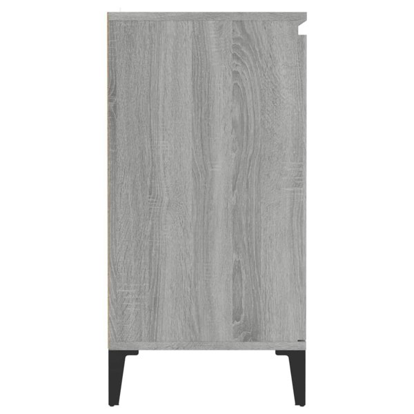 Berkfield Sideboard Grey Sonoma 60x35x70 cm Engineered Wood