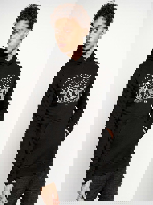 Crosshatch Englow Hoodie 2pk Black/White