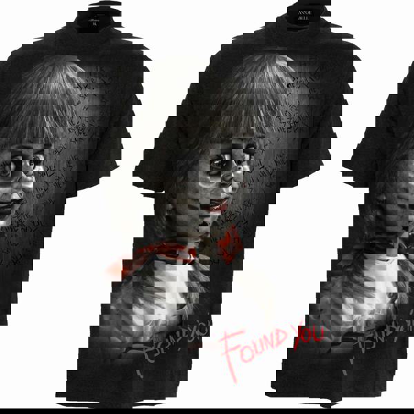 ANNABELLE - FOUND YOU - T-Shirt Black