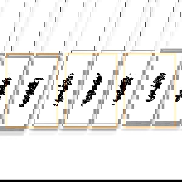 Posters With Frames | Set of 3 Sculpture Wall art Prints