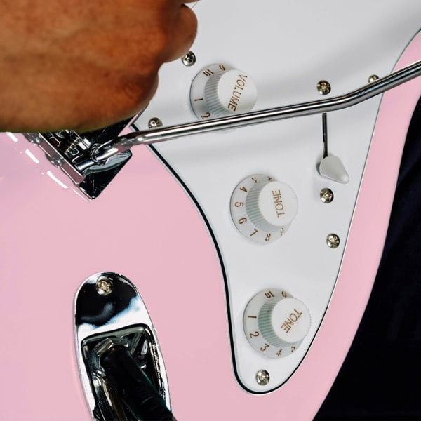 3rd Avenue Full Size Pastel Electric Guitar Pack#Colour_Pink