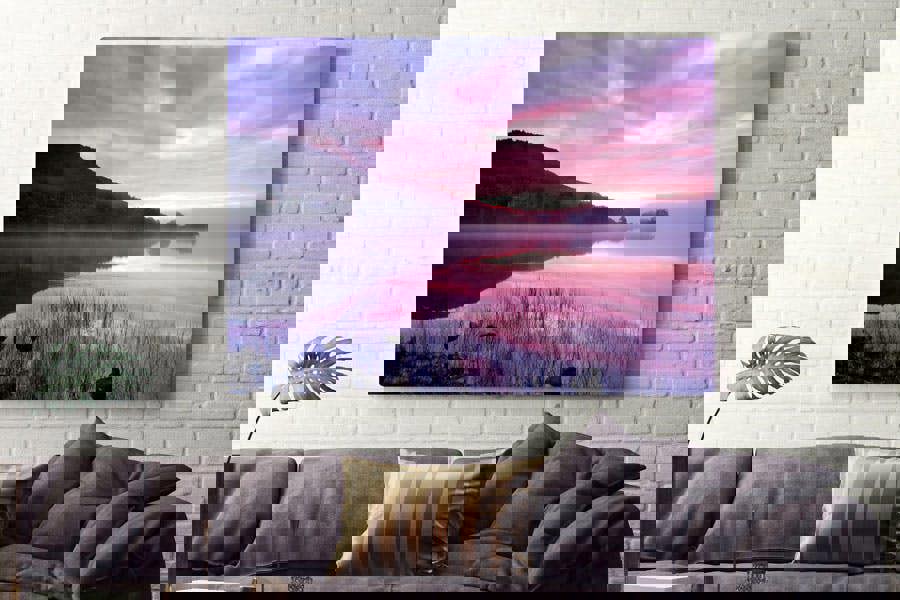 canvas print of loch achray in the trossachs