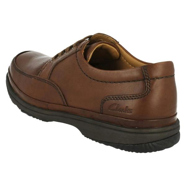 Clarks Mens Clarks Flexlight Wide Fitting Lace Up Shoe Swift Mile