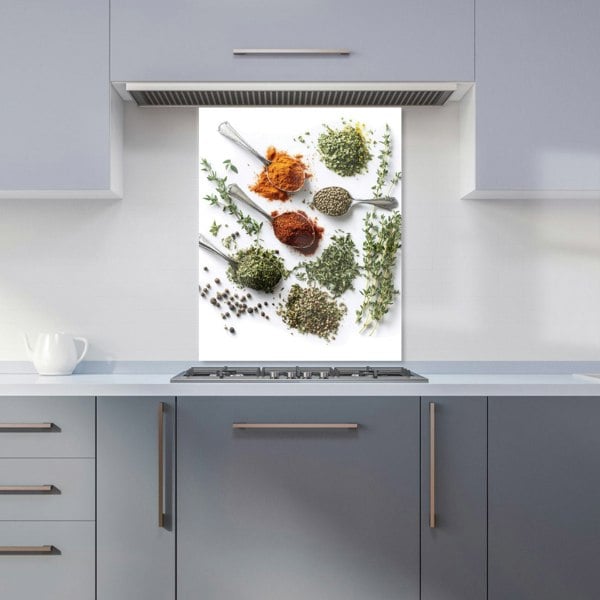 Warren Reed - Designer Herbal Essence in Spoons Kitchen Splashback