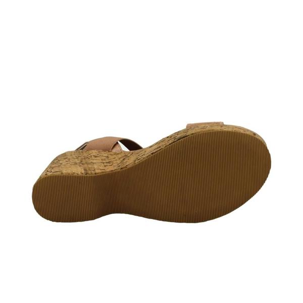 Savannah Ladies Savannah Platform Wedge Sandals F2298