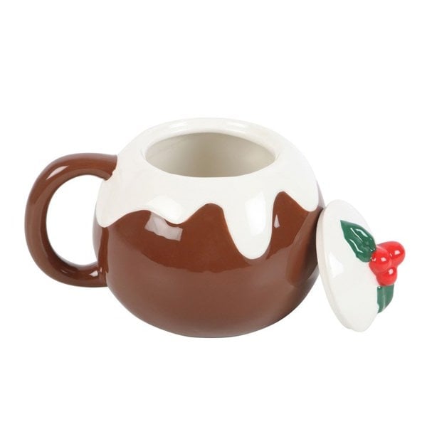 Serano Christmas Pudding Shaped Mug