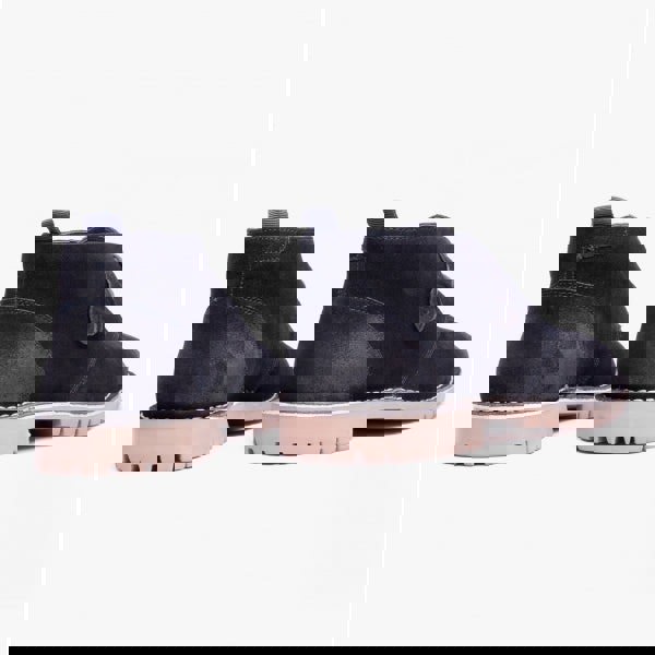 Popps COOPER Mens Desert Boots Navy