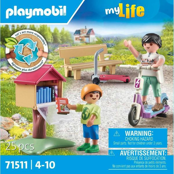 Playmobil Book Exchange - 71511 Playset