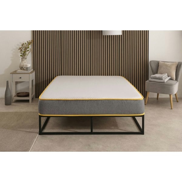 The Foam People The Saffron Comfort All Foam Mattress – 8" Deep Memory & Supportive Foam