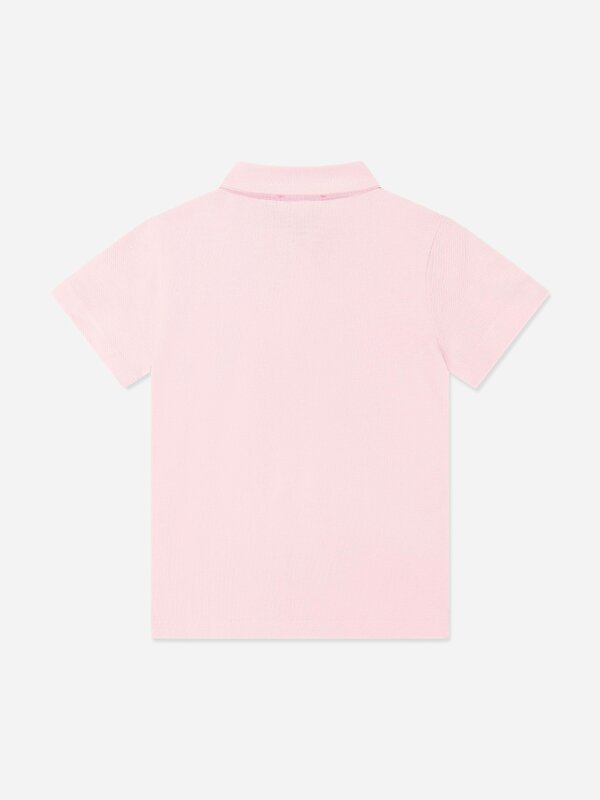 Childsplay Basics Boys Short Sleeve Polo Shirt in Pink