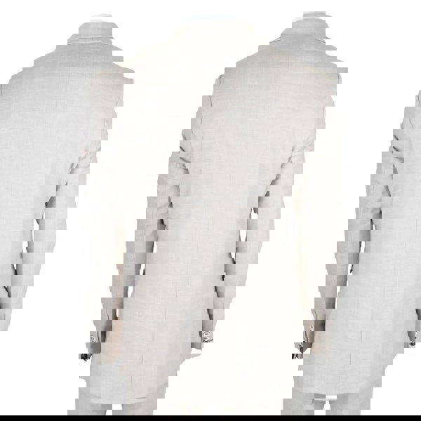 TruClothing James - Men's 3 Piece Cream Tailored Fit Suit