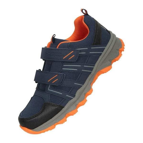 Mountain Warehouse Childrens/Kids Cannonball Walking Shoes - Dark Blue - 