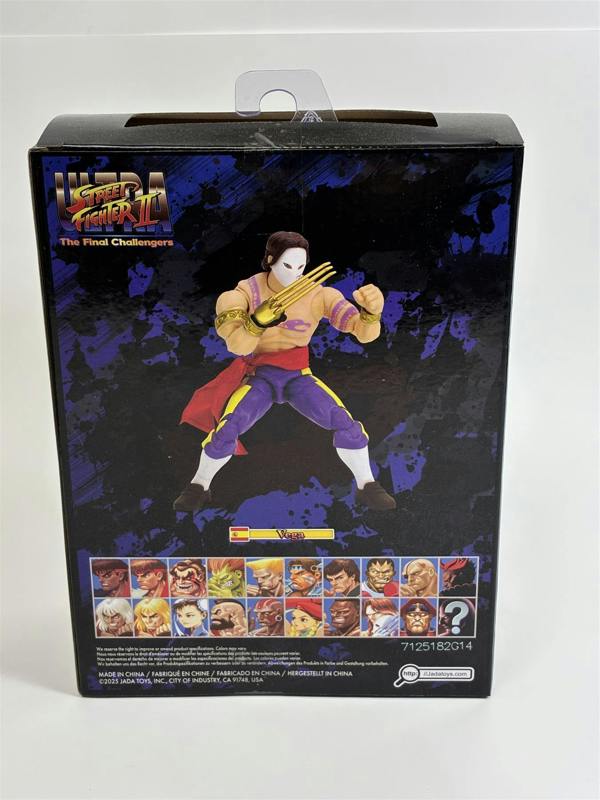 a box with a action figure