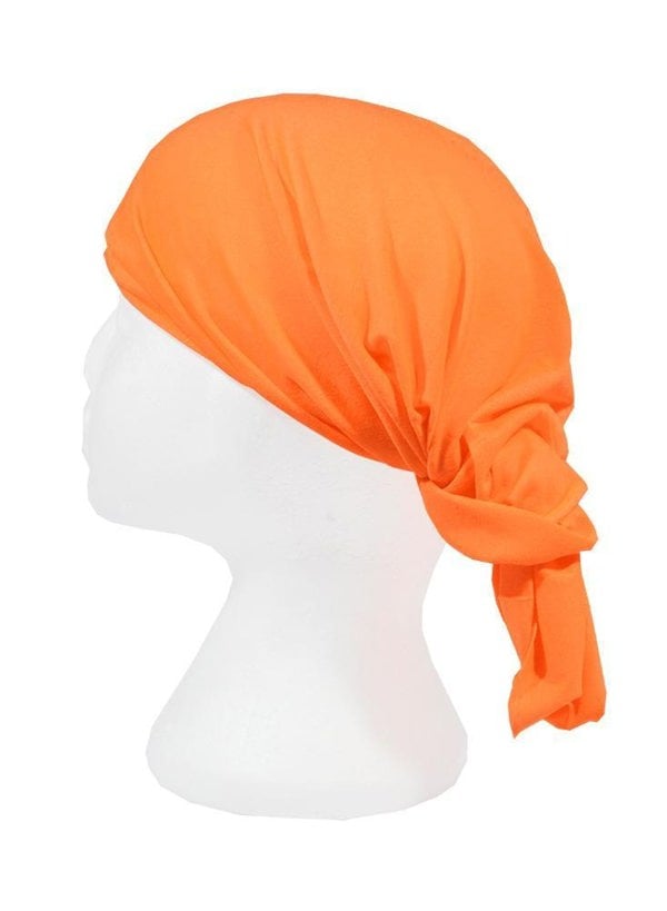 RUFFNEK Fluorescent Orange Snood Tube Scarf